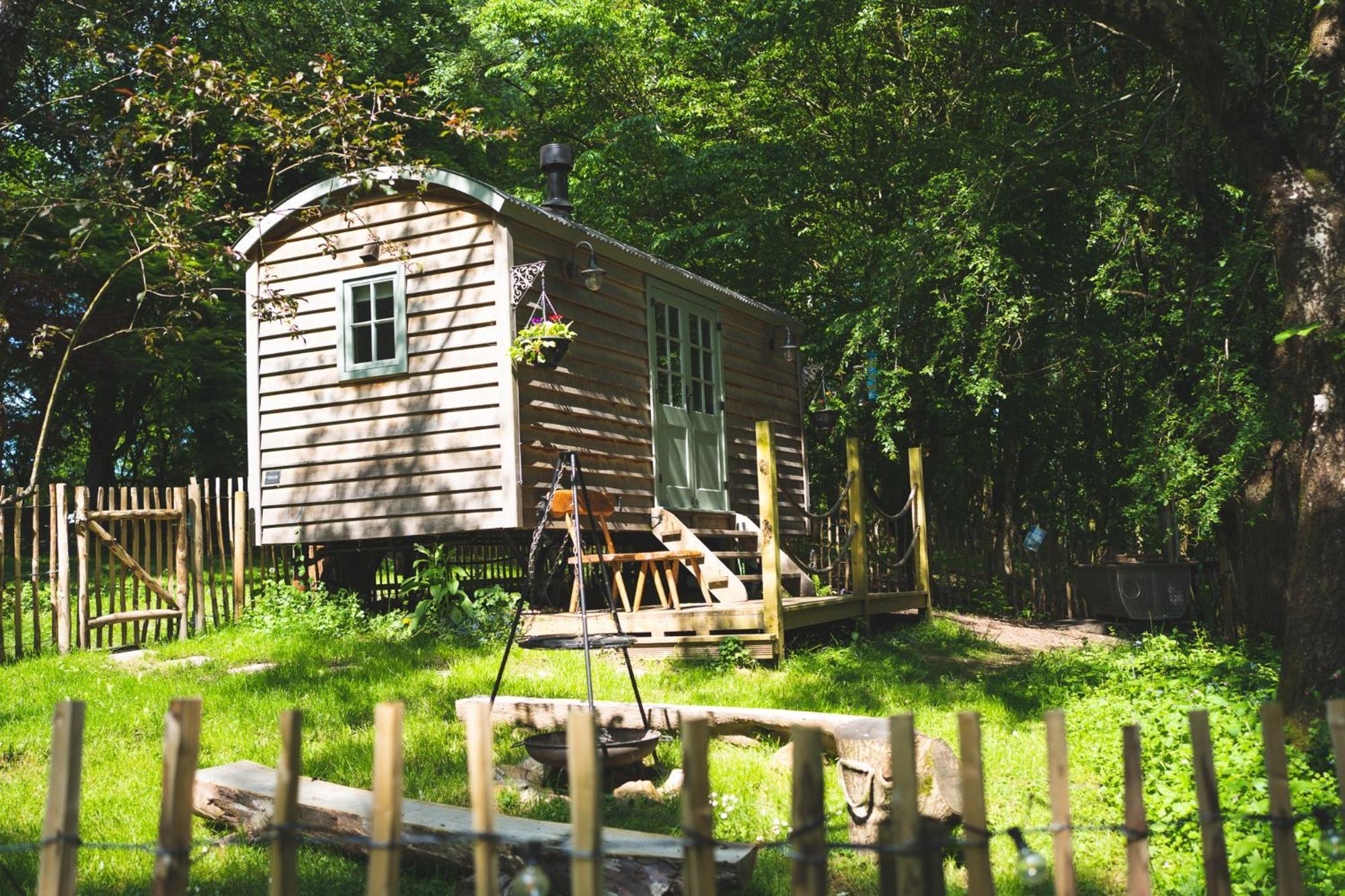 Somerset Shepherds Huts Winsham Buitenkant foto