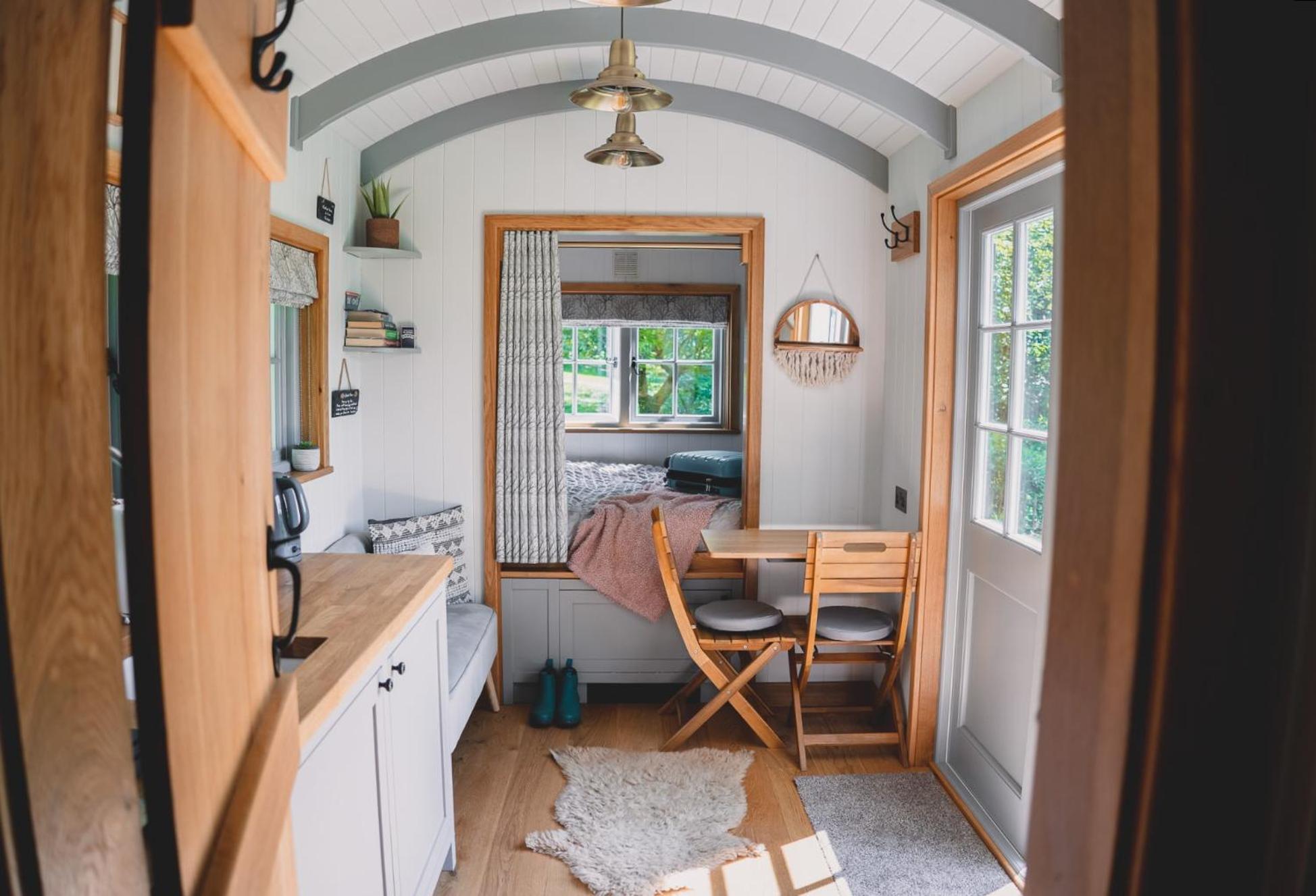 Somerset Shepherds Huts Winsham Buitenkant foto